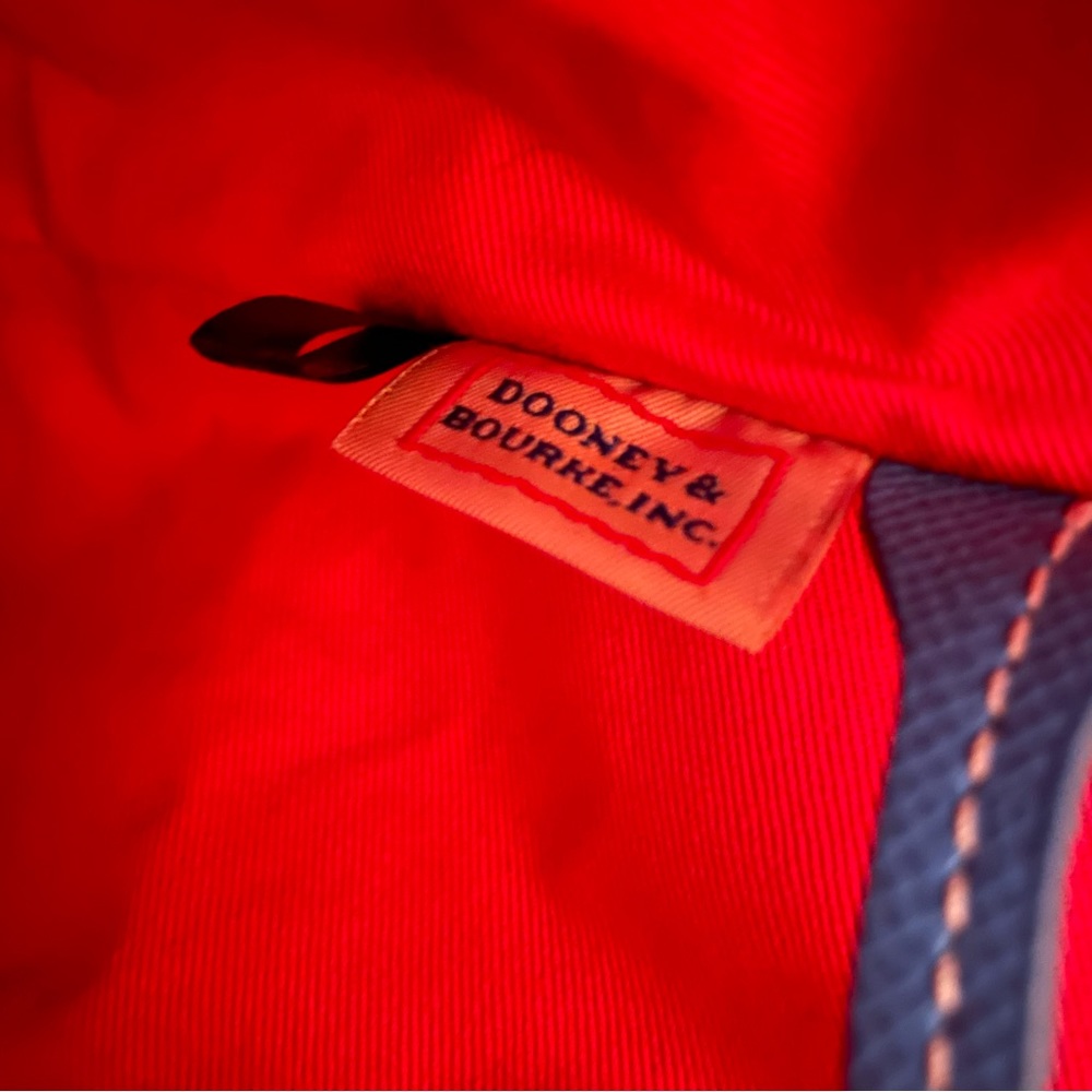 Dooney and Bourke Tote Bag Blue Purse - Picture 15 of 15